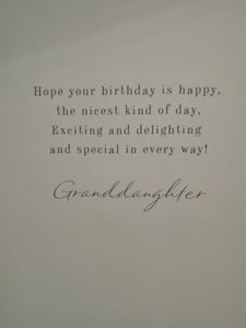 Granddaughter birthday cards.